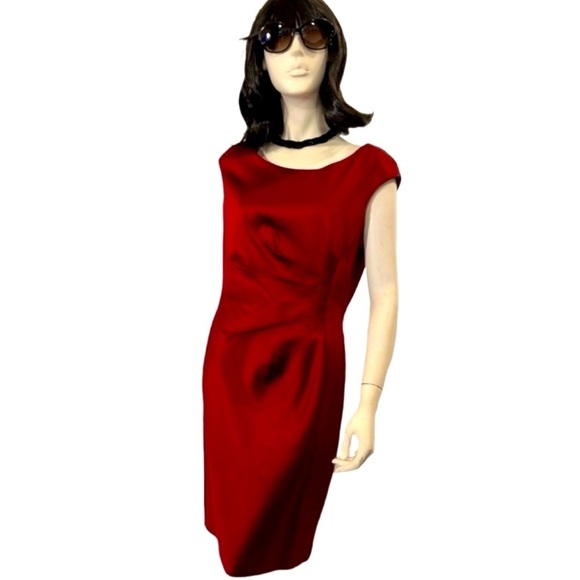 Lauren Ralph Lauren Red Dress - Picture 1 of 4